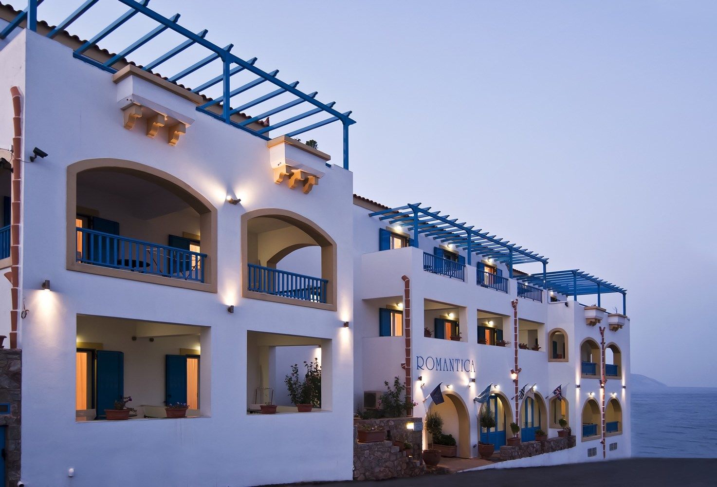 Romantica Hotel Agia Pelagia  Buitenkant foto