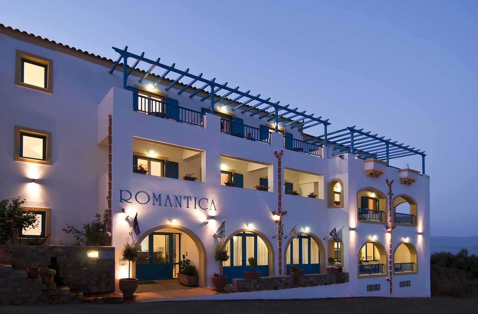 Romantica Hotel Agia Pelagia  Buitenkant foto